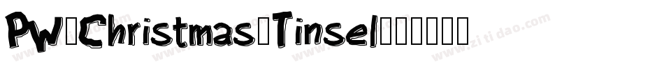 PW-Christmas-Tinsel字体转换