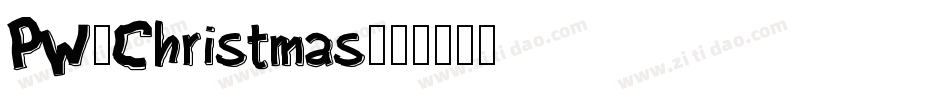 PW-Christmas字体转换