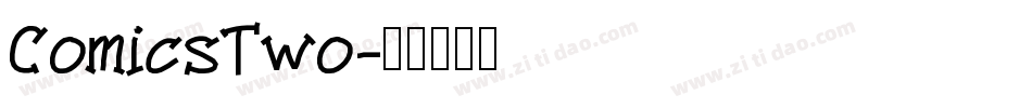 ComicsTwo字体转换