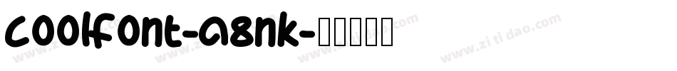 Coolfont-a8nK字体转换