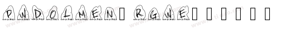 Pwdolmen-RgwE字体转换