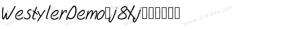 WestylerDemo-j8Xj字体转换 WestylerDemo-j8Xj字体转换