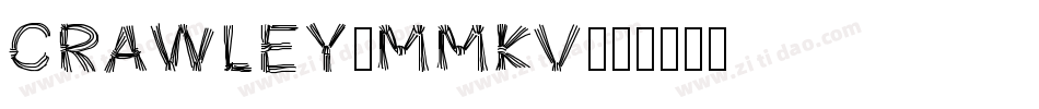 Crawley-MMKv字体转换