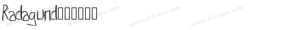 Radagund字体转换