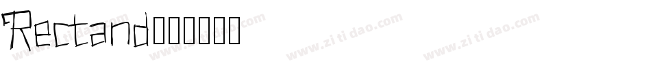 Rectand字体转换
