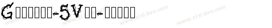 Godlike-5Vea字体转换