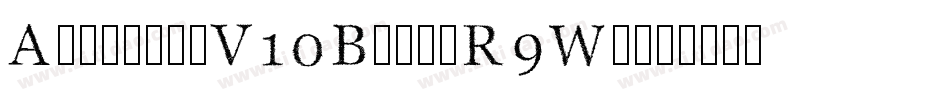 AnarquiaV10Beta-R9Wo字体转换