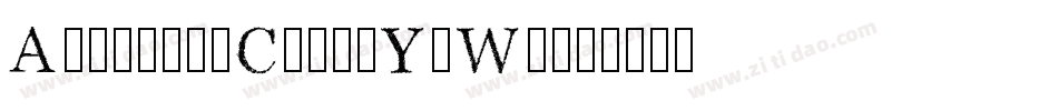 AnatevkaCaps-YyWo字体转换
