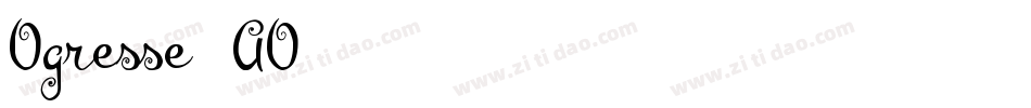 Ogresse-AO86字体转换