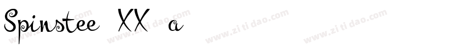Spinstee-XX4a字体转换
