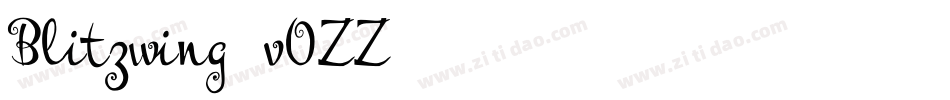Blitzwing-vOZZ字体转换