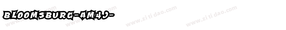 Bloomsburg-am4J字体转换 Bloomsburg-am4J字体转换