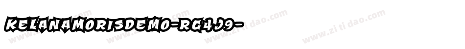 KelanaMorisDemo-rg4j9字体转换