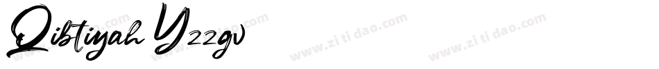 Qibtiyah-Yzzgv字体转换