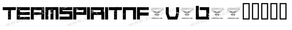 TeamSpiritNf-V8B6字体转换