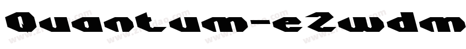 Quantum-eZwdm字体转换
