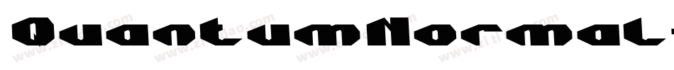 QuantumNormal-x371m字体转换