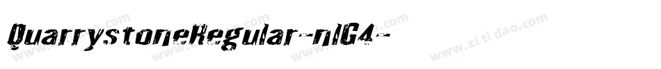 QuarrystoneRegular-nlG4字体转换