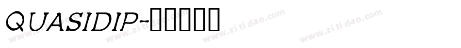 QUASIDIP字体转换