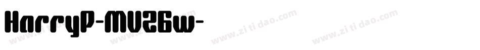 HarryP-MVZ6w字体转换