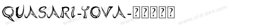Quasari-YOva字体转换