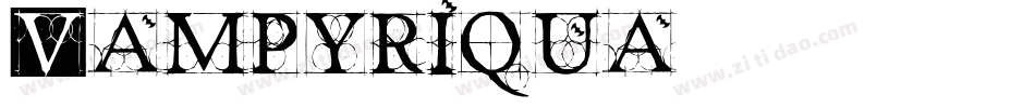 Vampyriqua字体转换