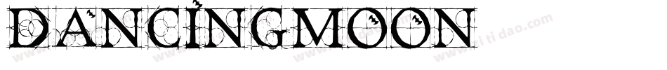 dancingmoon字体转换