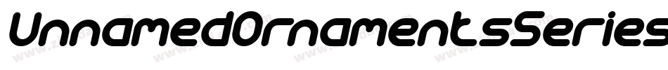 UnnamedOrnamentsSeriesOne-K2rp字体转换