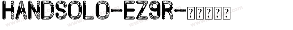 Handsolo-EZ9r字体转换