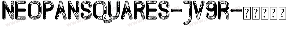 Neopansquares-jV9R字体转换