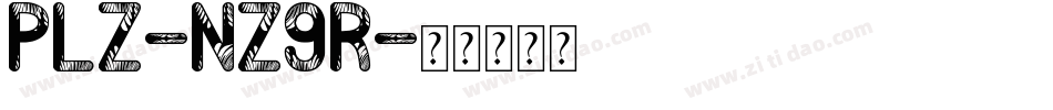 Plz-nZ9R字体转换