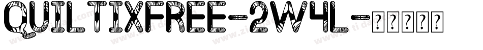 QuiltixFree-2w4l字体转换
