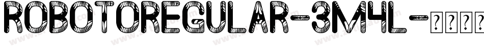 RobotoRegular-3m4L字体转换