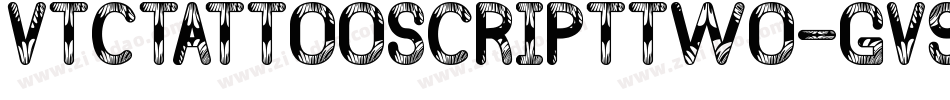 VtcTattooscripttwo-gv9R字体转换 VtcTattooscripttwo-gv9R字体转换