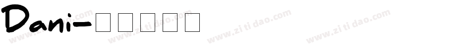 Dani字体转换