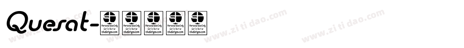 Quesat字体转换