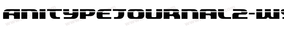 AnitypeJournal2-w9OP字体转换