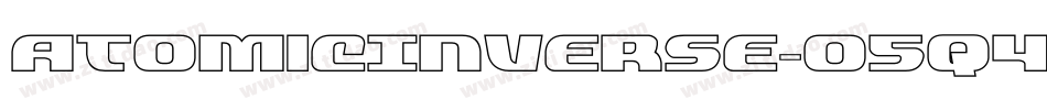 AtomicInverse-o5q4字体转换