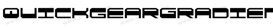 QuickgearGradient-6qDY字体转换
