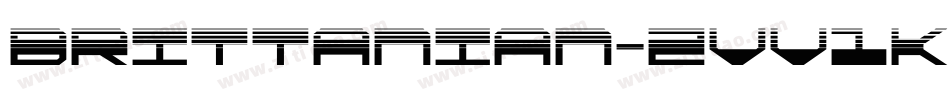 Brittanian-ZVV1K字体转换