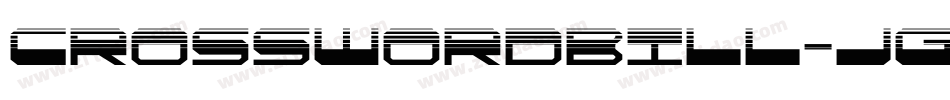 Crosswordbill-jG9l字体转换