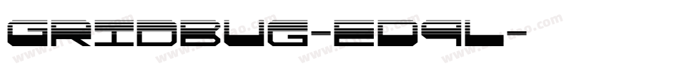Gridbug-ED9l字体转换