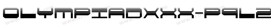 OlympiadXxx-P9l2字体转换