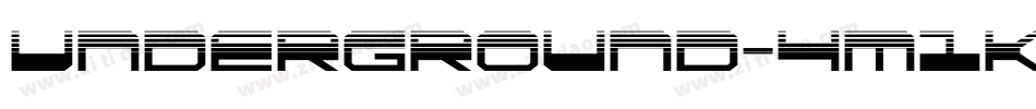 Underground-4M1K字体转换