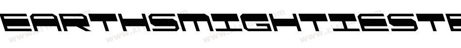 EarthsMightiestEngraveItal-94o2字体转换