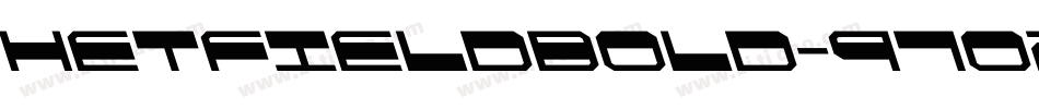 HetfieldBold-97o2字体转换