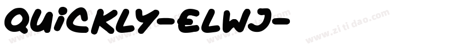 Quickly-Elwj字体转换