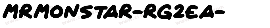 Mrmonstar-rg2EA字体转换