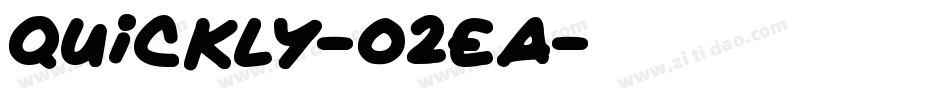 Quickly-o2Ea字体转换