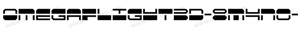 OmegaFlight3D-8M4n0字体转换